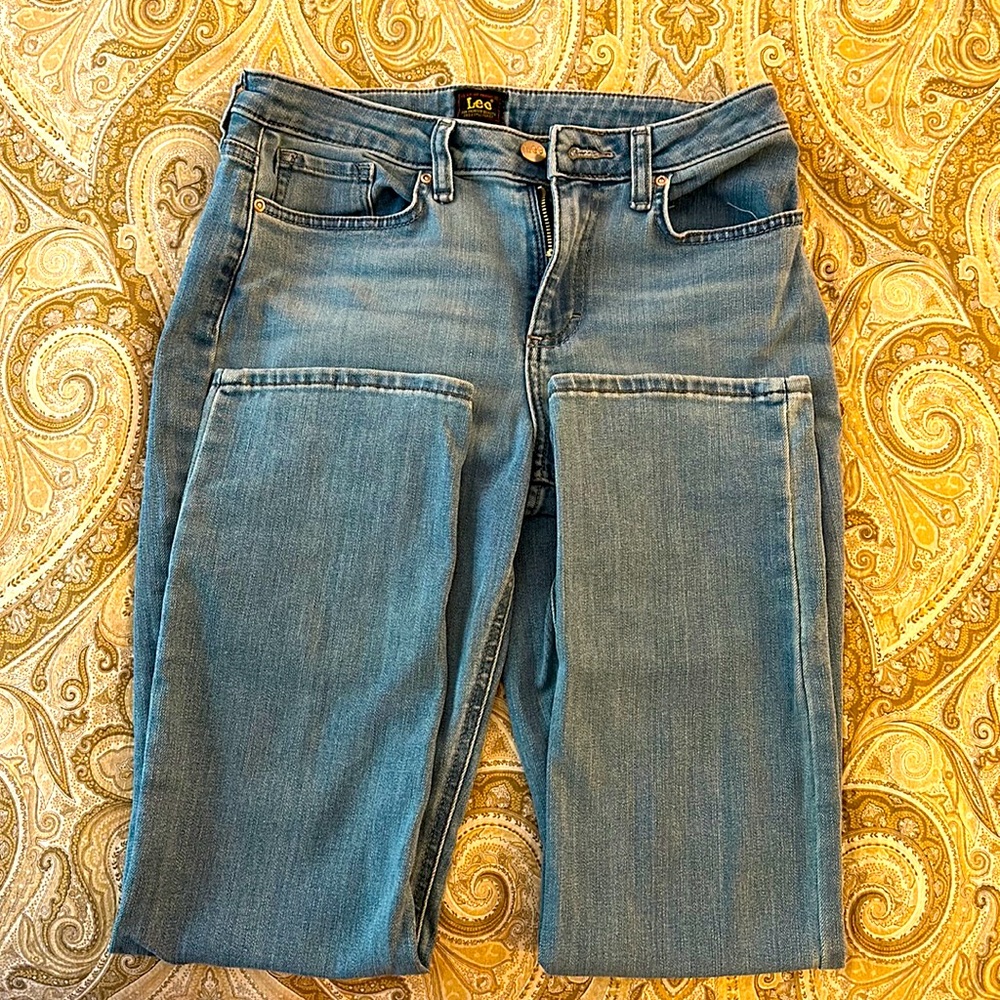 Lee Straight Leg Jeans Size 8